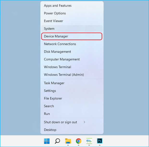 Open device manager