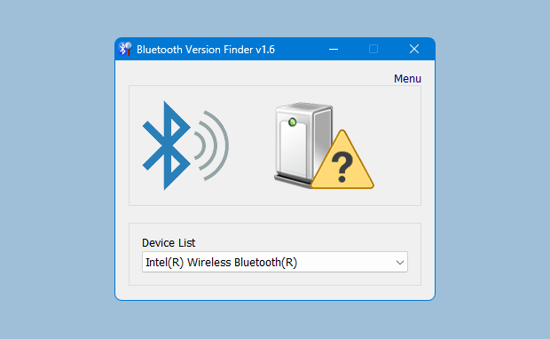 Bluetooth version finder main